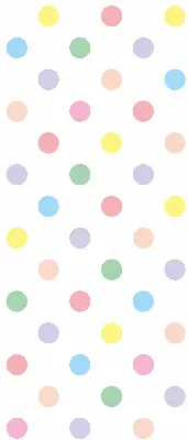 Estores de rolo interiores blackout para janela Pontos coloridos