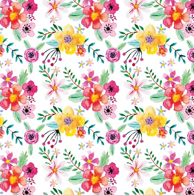Estores de rolo em tecido blackout flores pintadas