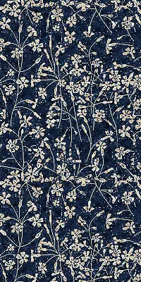 Estores de rolo em tecido blackout Flores