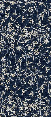 Estores de rolo em tecido blackout Flores
