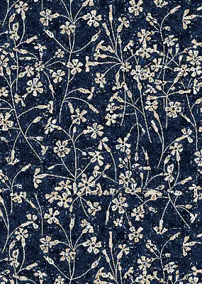 Estores de rolo em tecido blackout Flores