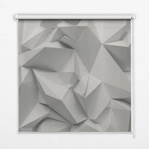 Estores de rolo interiores blackout para janela parede de papel 3D