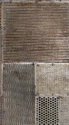 Estores de rolo interiores blackout para janela Parede de metal