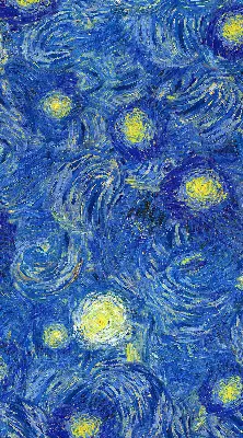 Estores de rolo interiores blackout para janela Quadro azul pintado