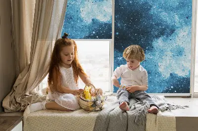 Estores de rolo interiores blackout para janela Cosmos