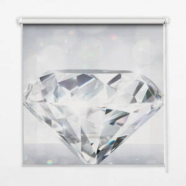 Estores de rolo em tecido blackout Diamantes