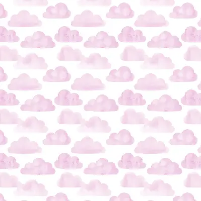 Estores de rolo em tecido blackout Nuvens cor-de-rosa