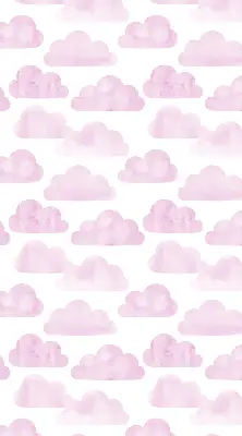 Estores de rolo em tecido blackout Nuvens cor-de-rosa