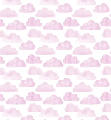 Estores de rolo em tecido blackout Nuvens cor-de-rosa