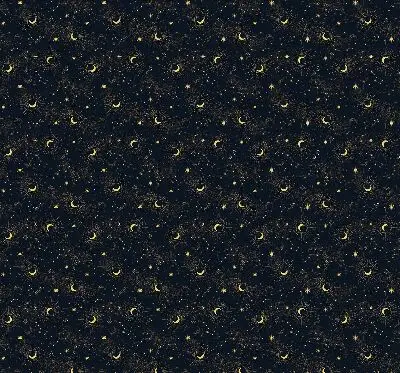 Estores de rolo interiores blackout Lua e estrelas