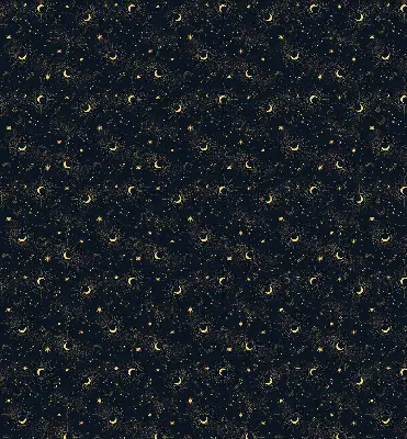 Estores de rolo interiores blackout Lua e estrelas
