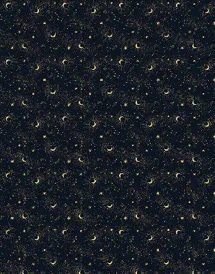 Estores de rolo interiores blackout Lua e estrelas