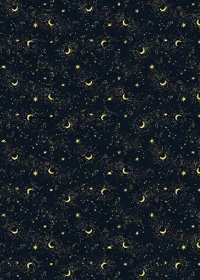 Estores de rolo interiores blackout Lua e estrelas