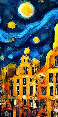 Estores de rolo interiores blackout para janela Cidade Pintada