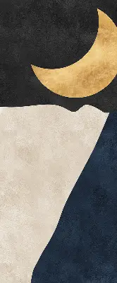Estores de rolo blackout para porta de varanda Abstração moderna