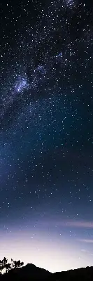Estores de rolo blackout para janela Céu estrelado