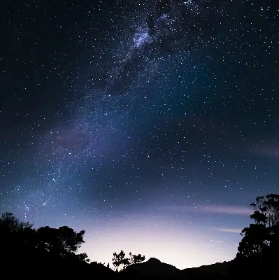 Estores de rolo blackout para janela Céu estrelado