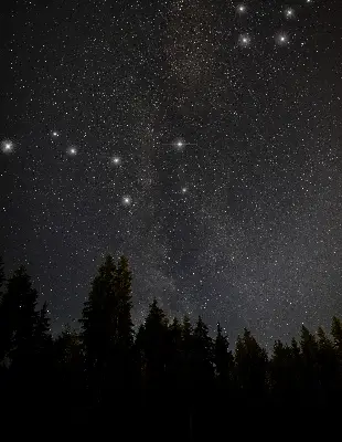 Estores de rolo interiores blackout Estrelas no céu