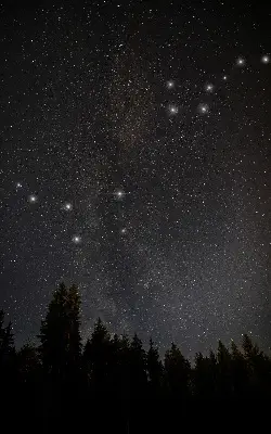 Estores de rolo interiores blackout Estrelas no céu