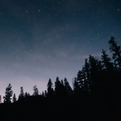 Estores de rolo blackout para porta de varanda Céu estrelado