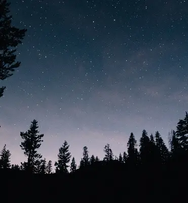 Estores de rolo blackout para porta de varanda Céu estrelado