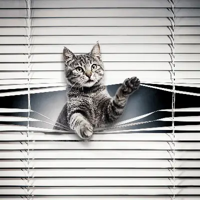 Estores de rolo interiores blackout Gato