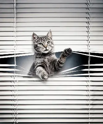Estores de rolo interiores blackout Gato