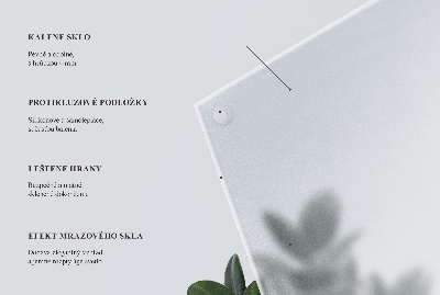 Tampo de mesa quadrado Translúcido