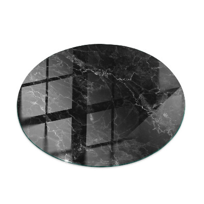 Tampo para mesa redondo Mármore com veios delicados
