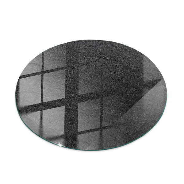 Tampo de mesa redondo Motivo de textura de pedra