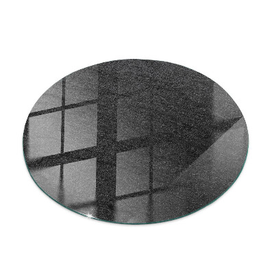 Tampo de mesa redondo Motivo de textura de pedra