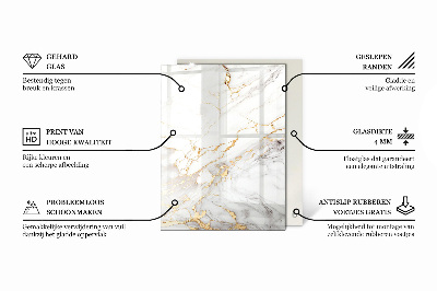 Tampo decorativo para mesa Preto sólido elegante