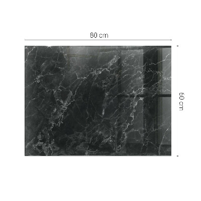 Tampo decorativo para mesa Mármore com veios delicados