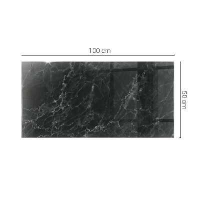 Tampo decorativo para mesa Mármore com veios delicados
