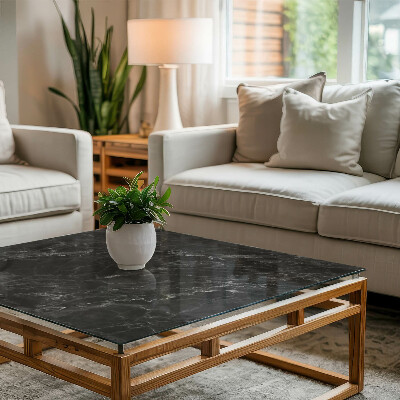 Tampo decorativo para mesa Mármore com veios delicados