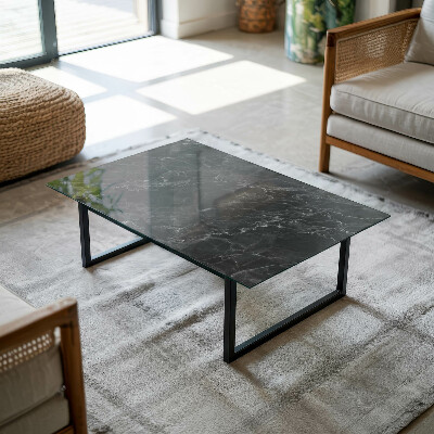 Tampo decorativo para mesa Mármore com veios delicados