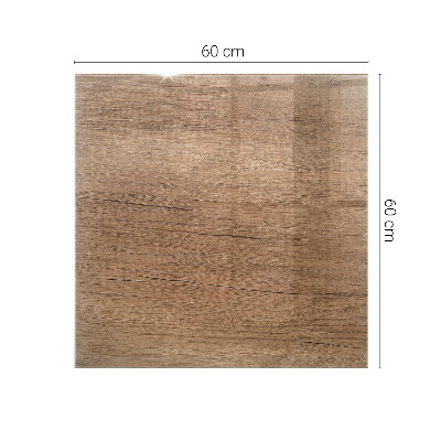 Tampo decorativo para mesa O charme da madeira natural