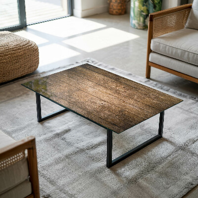 Tampo de mesa com impressão Estrutura de madeira ecológica