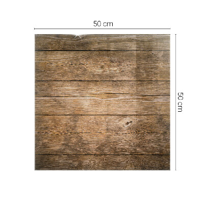 Tampo de mesa com impressão Estrutura de madeira ecológica