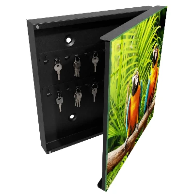 Caixa de chaves Pássaros tropicais