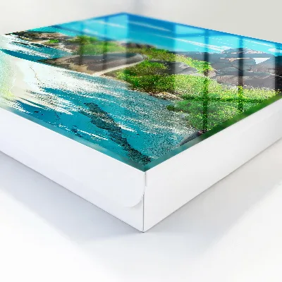 Caixa para chaves Praia tropical