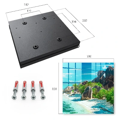 Caixa para chaves Praia tropical