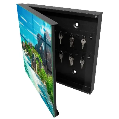 Caixa para chaves Praia tropical
