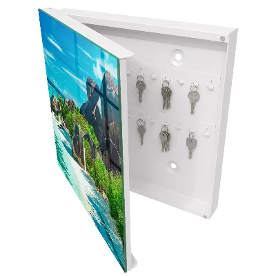 Caixa para chaves Praia tropical