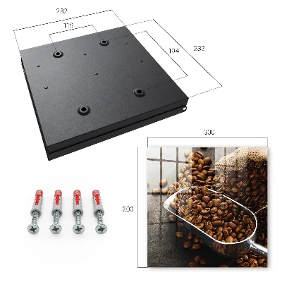 Caixa de chaves Grãos de café