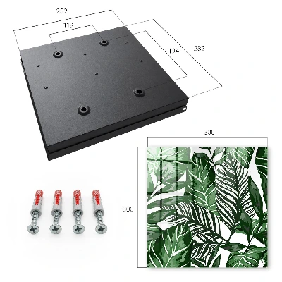Caixa para chaves Padrões de plantas