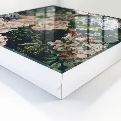 Caixa de chaves Estampa floral
