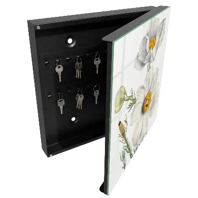 Caixa para chaves Flores natureza