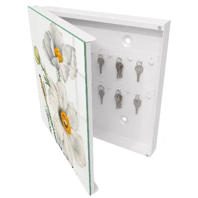 Caixa para chaves Flores natureza