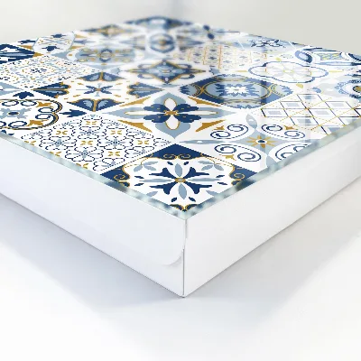 Caixa de chaves Azulejos coloridos
